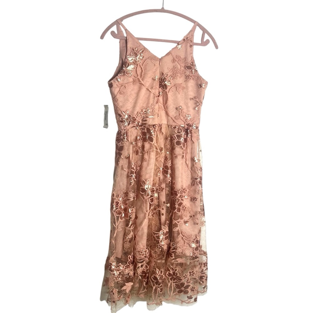 NWT - Dress The Population Ally Floral Cocktail Dress - Size Medium - Picture 5 of 9